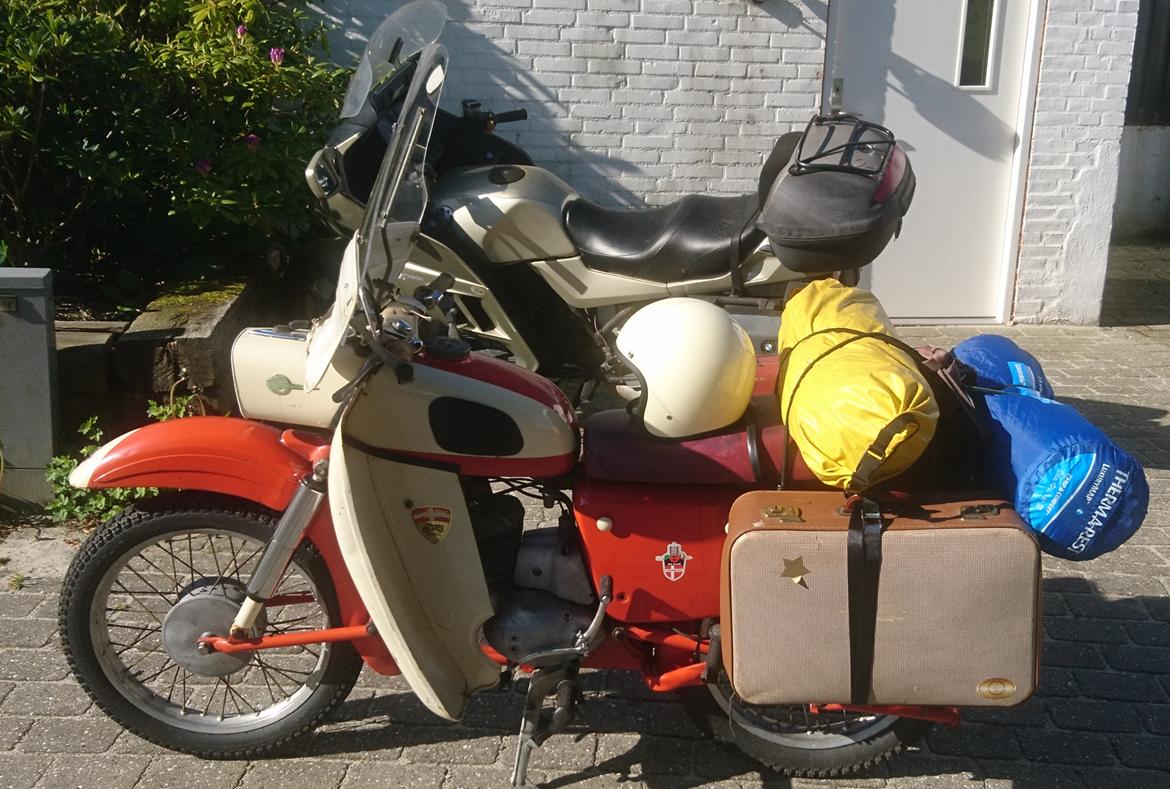 MZ ES 150 Sport - På vej til Ramstein i Horsens billede 9