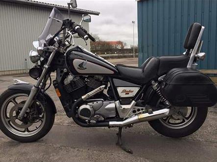 Honda VT 1100 C - Billede fra salgsannoncen - som jeg modtog den. billede 18