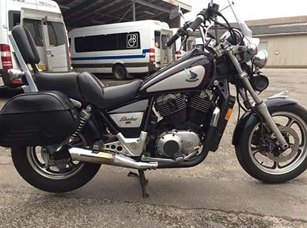 Honda VT 1100 C - Billede fra salgsannoncen - som jeg modtog den. billede 14