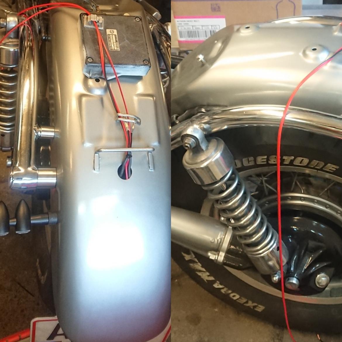 Suzuki Intruder VS700 GLG billede 11