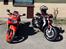 MV Agusta 800 RR Dragster - Et billede med den gamle maskine - nu konens - en dag på vej på tur