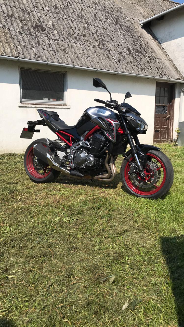 Kawasaki Z900 - Kort efter jeg havde hentet den hos forhandleren, helt standard. billede 30