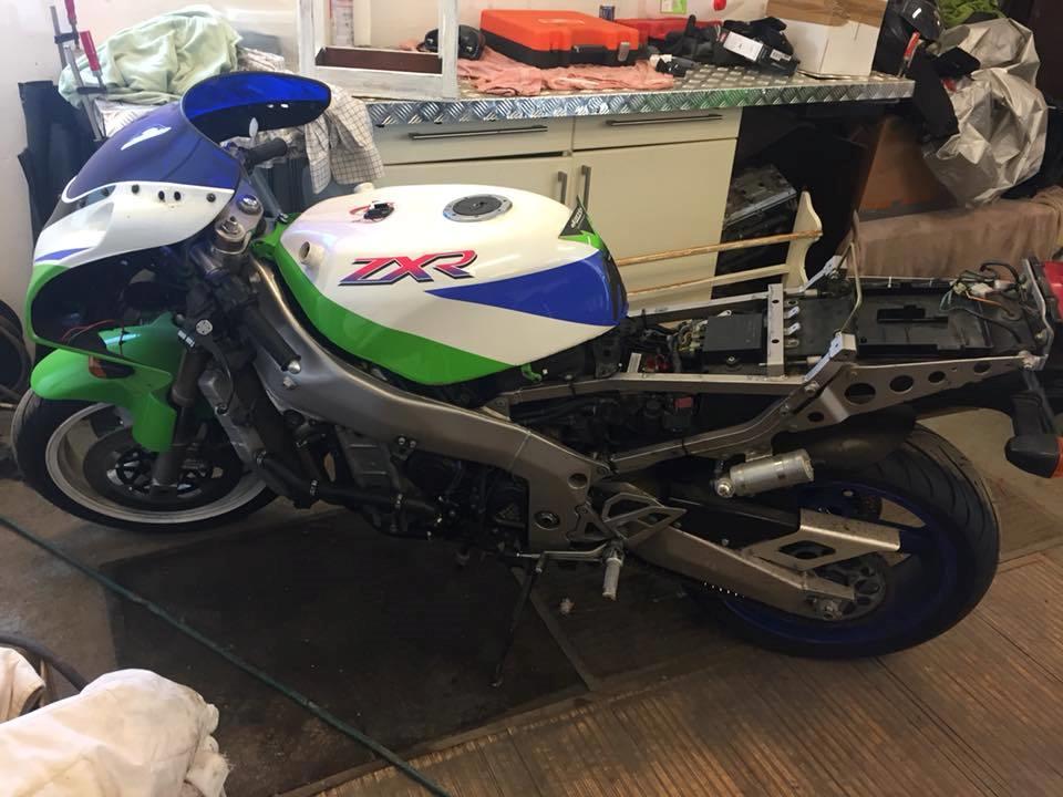 Kawasaki ZXR 750 K1 billede 9