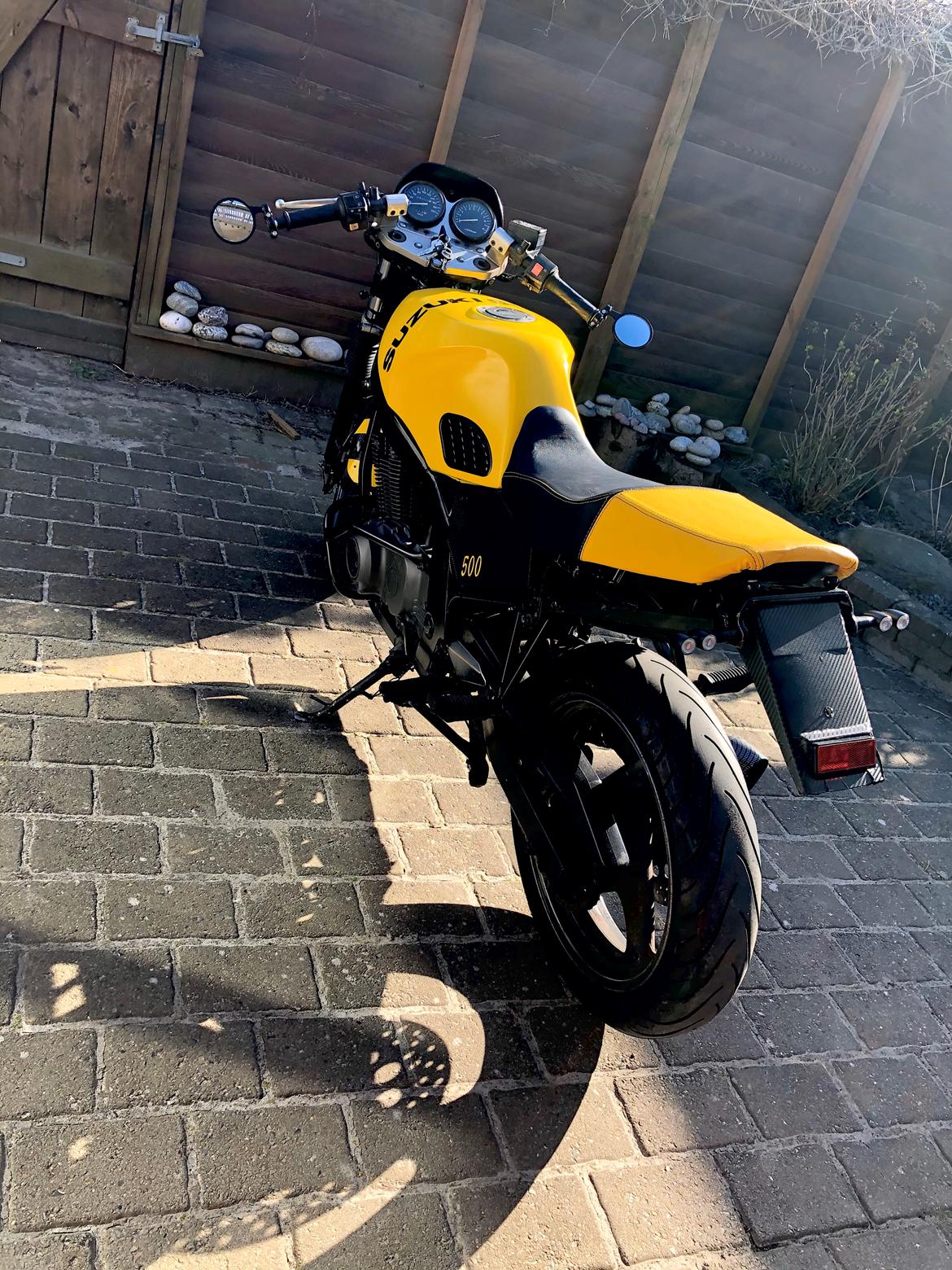 Suzuki Gs 500 e cafe style billede 5