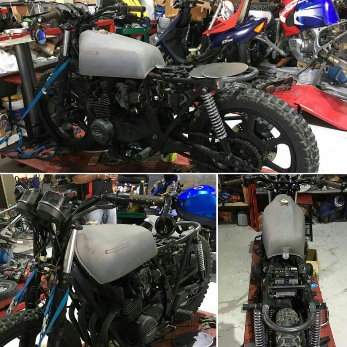 Kawasaki KZ550 Scrambler billede 12