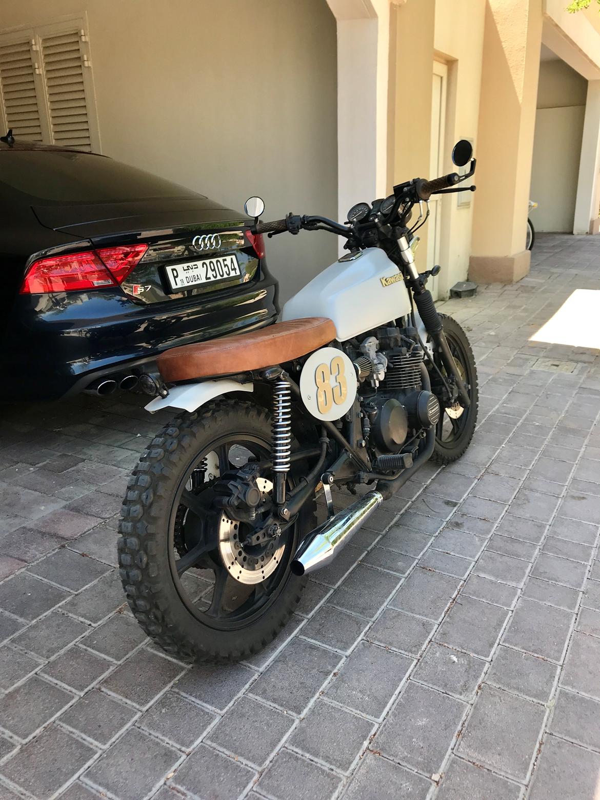 Kawasaki KZ550 Scrambler billede 7