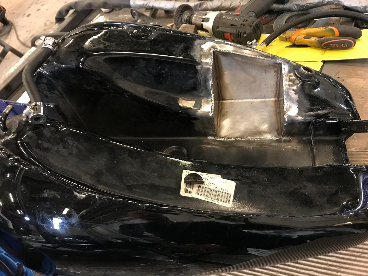 Harley Davidson Fxdx dyna sport - Lomme til at gemme tændspole billede 8