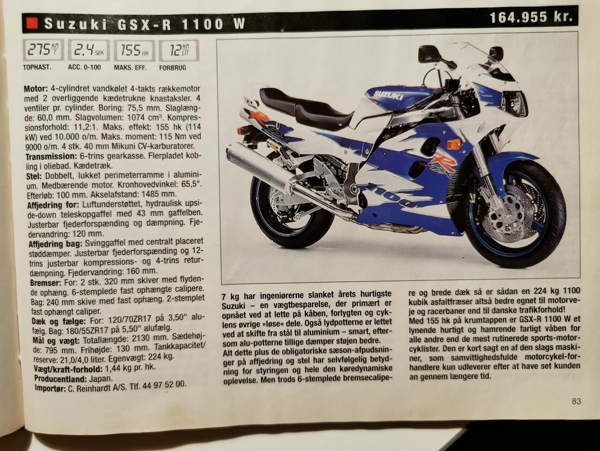 Suzuki GSX-R 1100 billede 6