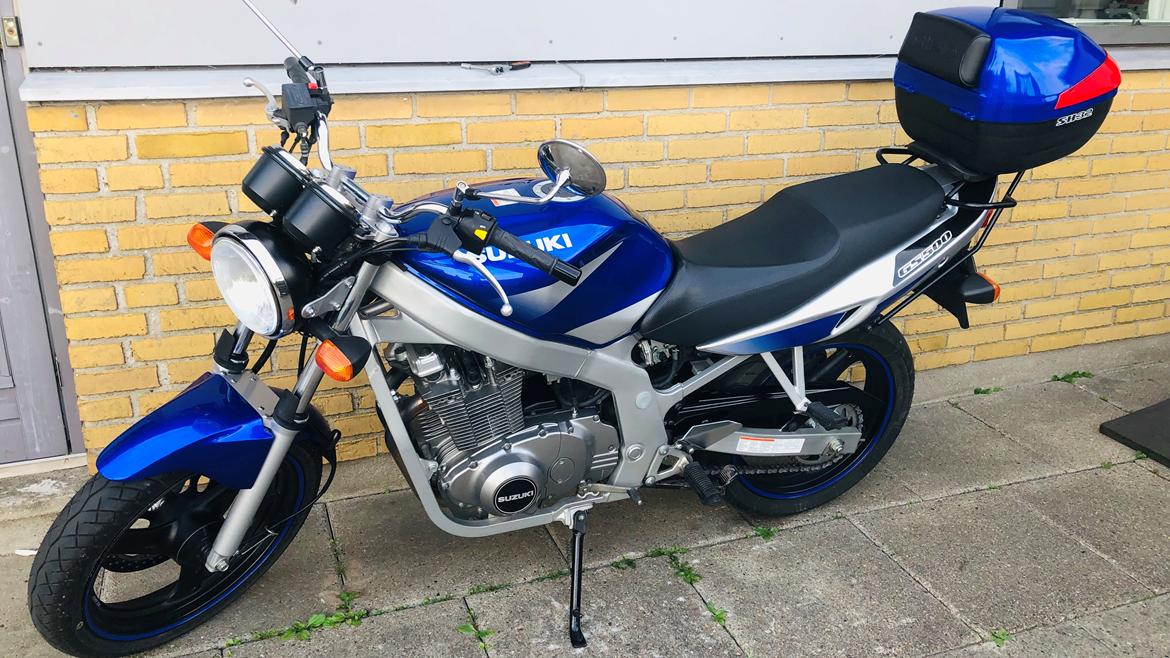 Suzuki GS 500 E K3 - Nu med ryglæn til passagerer. billede 7