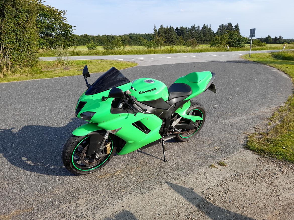 Kawasaki Zx6r ninja SOLGT  billede 1
