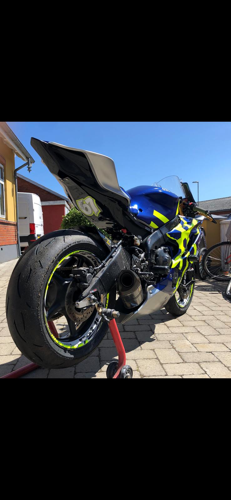 Yamaha R6 09' Baneracer SOLGT billede 15