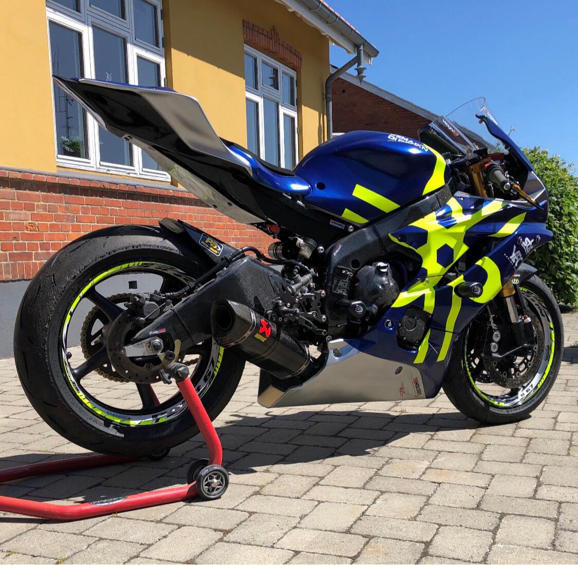 Yamaha R6 09' Baneracer SOLGT billede 18