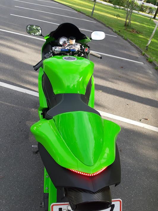 Kawasaki Zx6r ninja SOLGT  billede 11