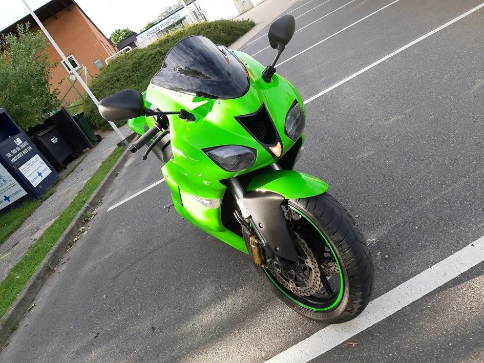 Kawasaki Zx6r ninja SOLGT  billede 13