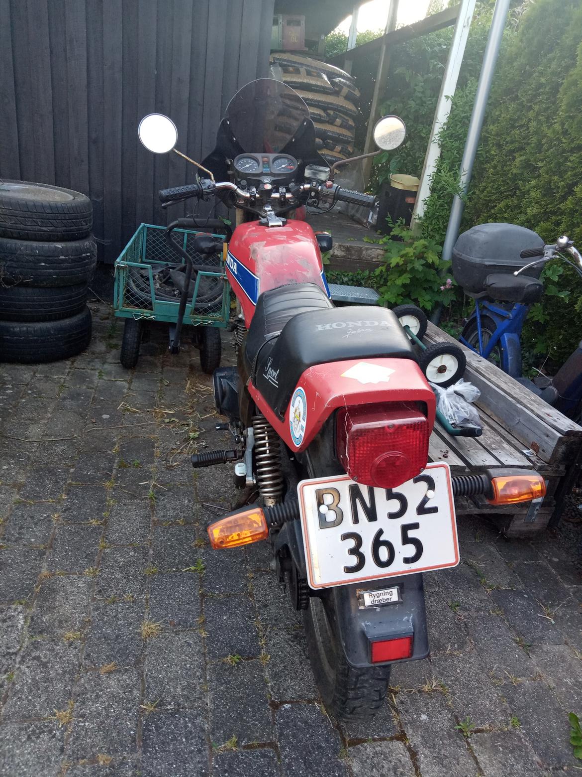 Honda Cb 400 N bliver ombygget til model N. SPORT billede 25