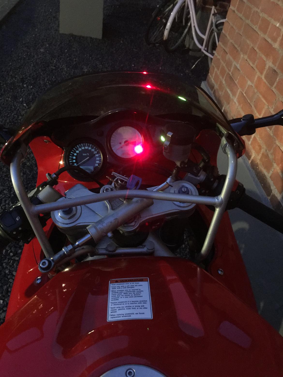 Suzuki Tl 1000 S solgt - Nye pære i ( blå ) billede 14