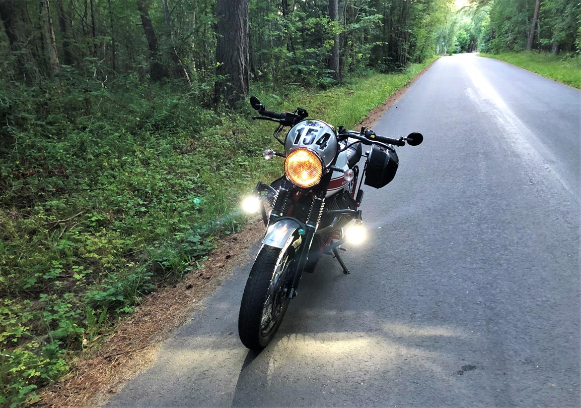 Moto Guzzi V7 II Stornello - LED ekstralys billede 48