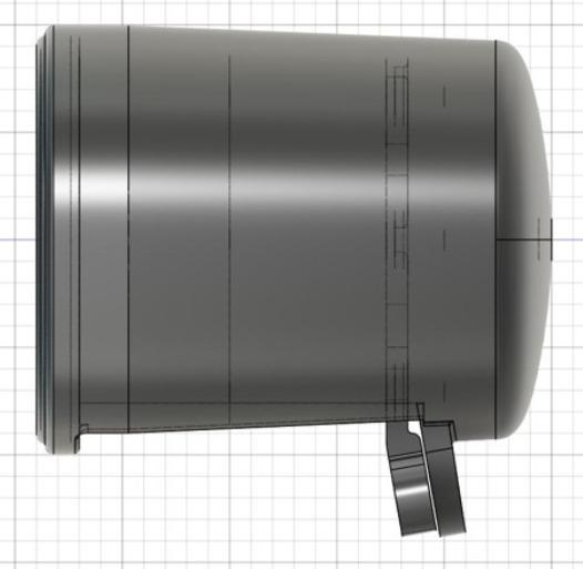 Yamaha V-max 1200 - Egen design af KOSO instrument holder. billede 19