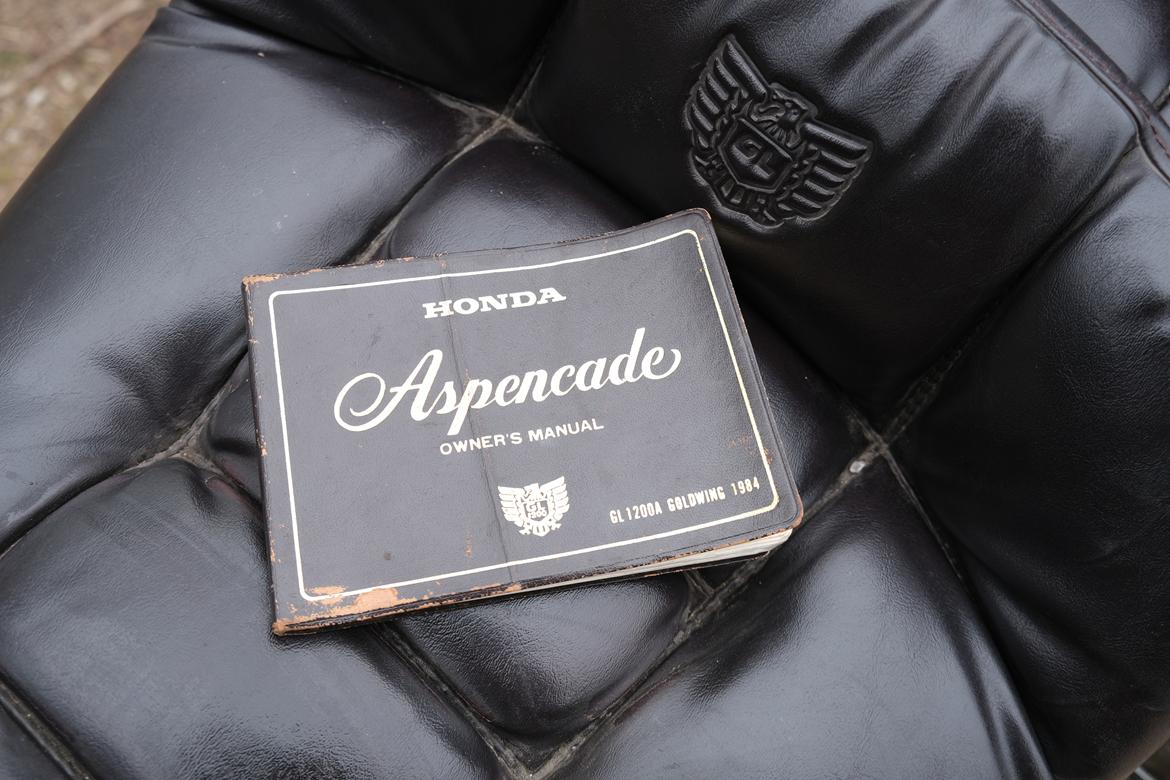 Honda GL1200A Goldwing Aspencade - Instruktionsbogen billede 1