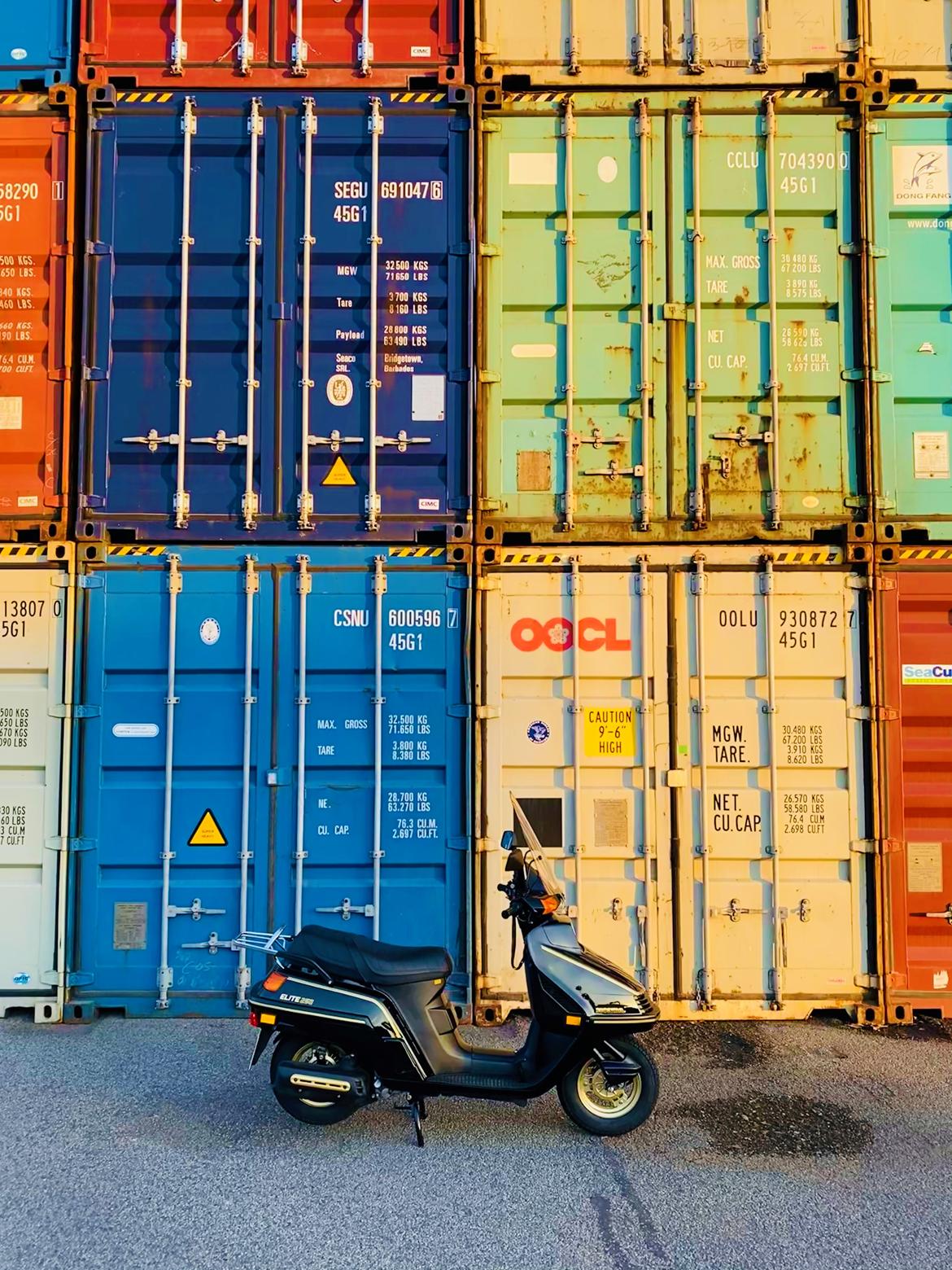 Honda CH250 Elite SOLGT 25. JAN. 2025 billede 2