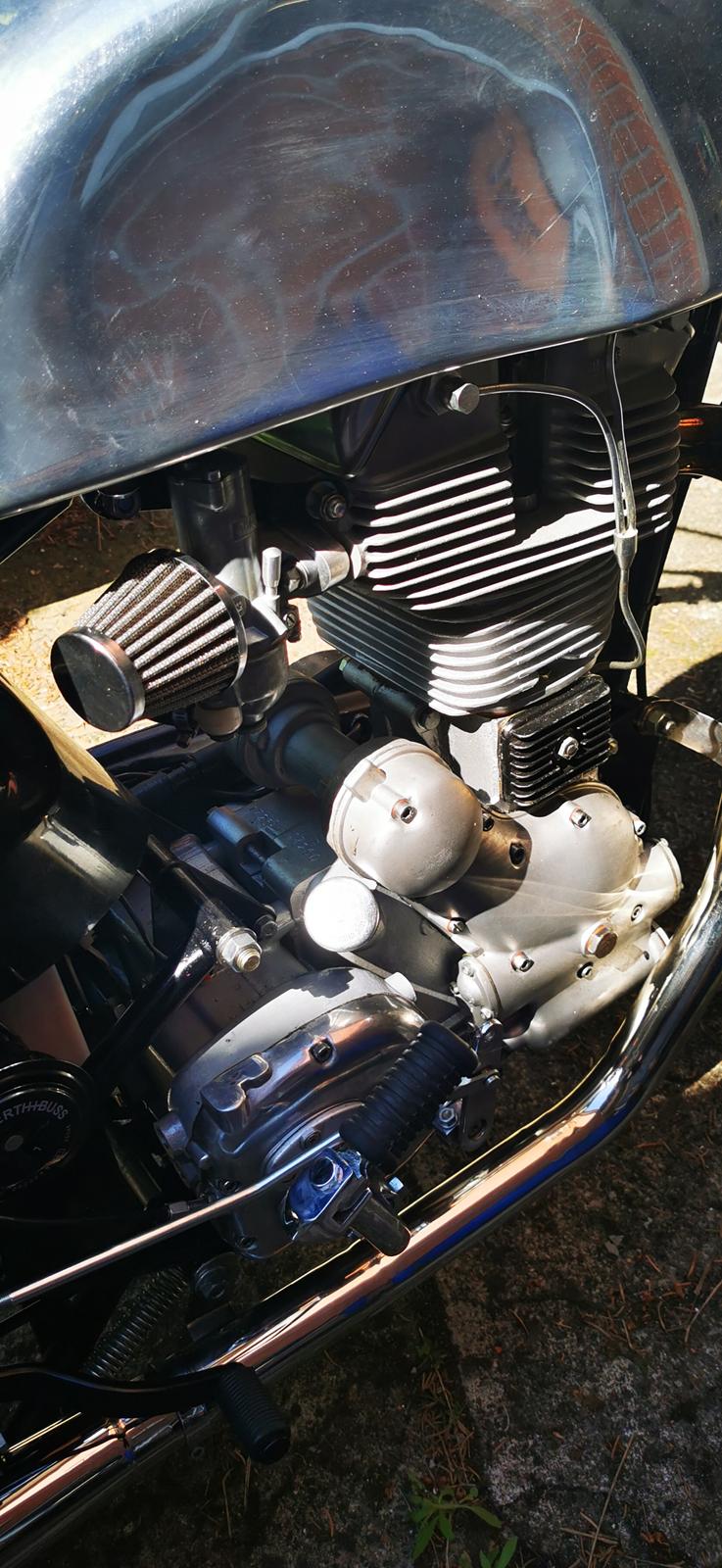 Royal Enfield Fury 612cc "bighead"  (for sale) billede 11