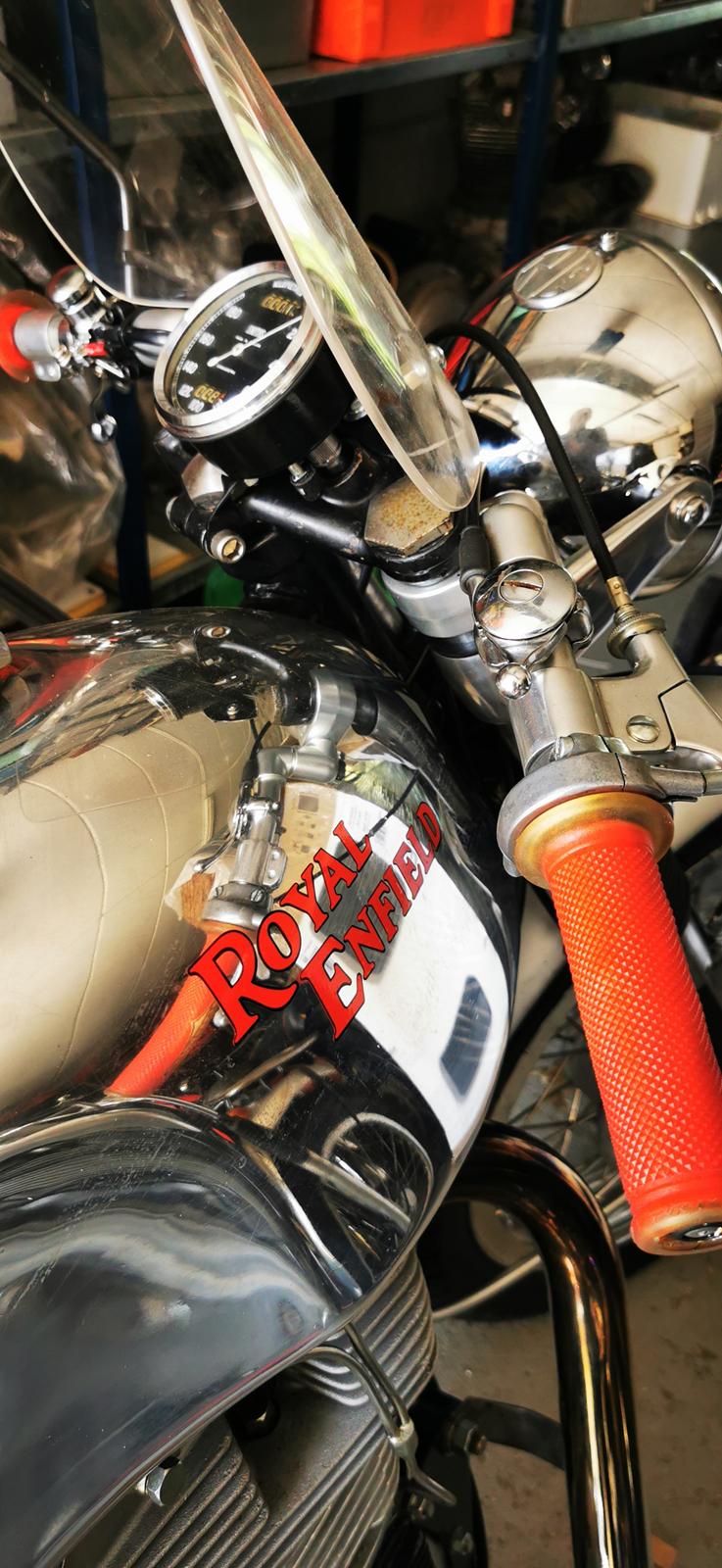 Royal Enfield Fury 612cc "bighead"  (for sale) billede 12