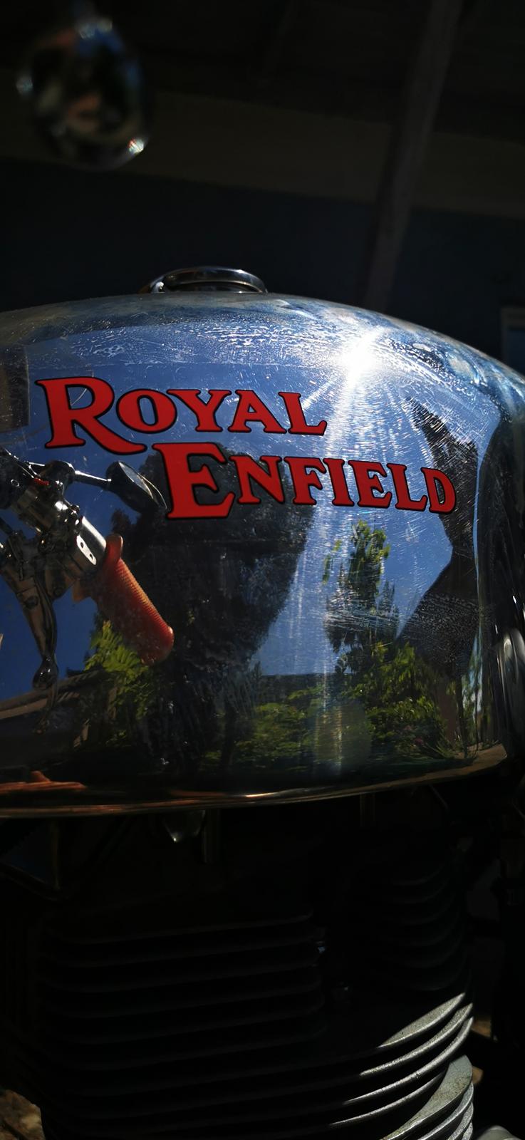 Royal Enfield Fury 612cc "bighead"  (for sale) billede 14