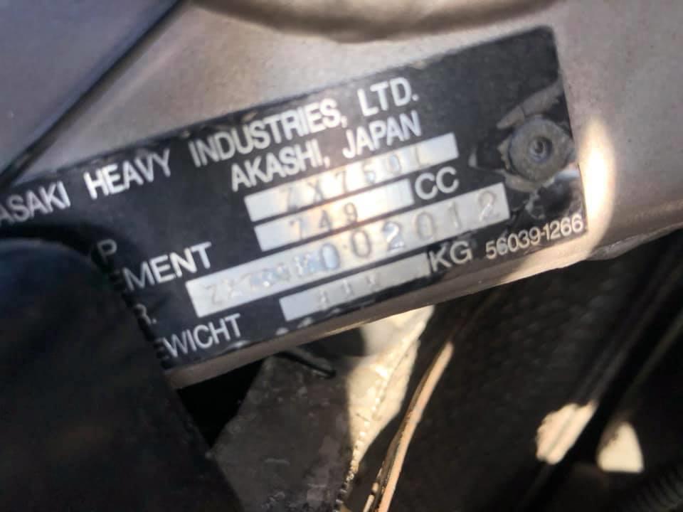 Kawasaki ZXR 750 M billede 11