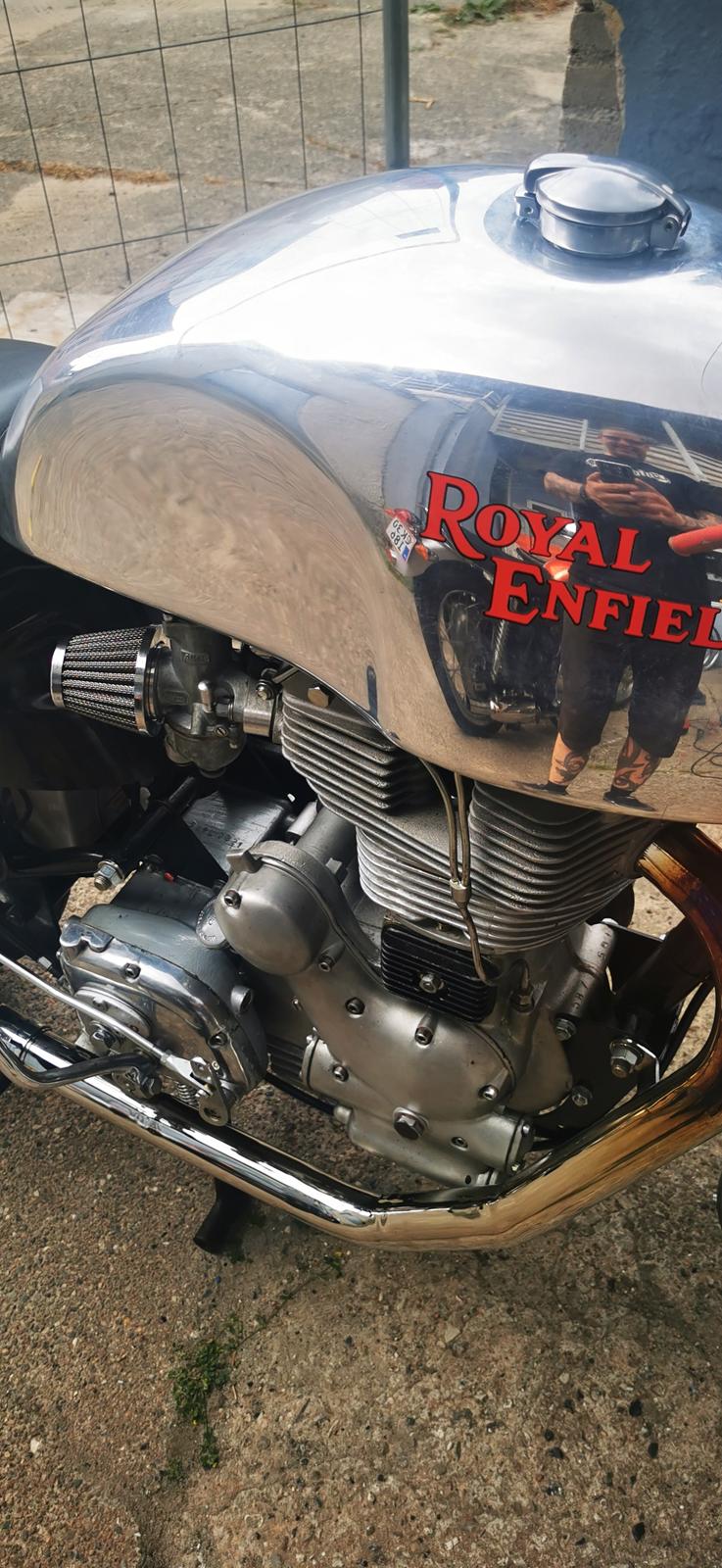Royal Enfield Fury 612cc "bighead"  (for sale) billede 18