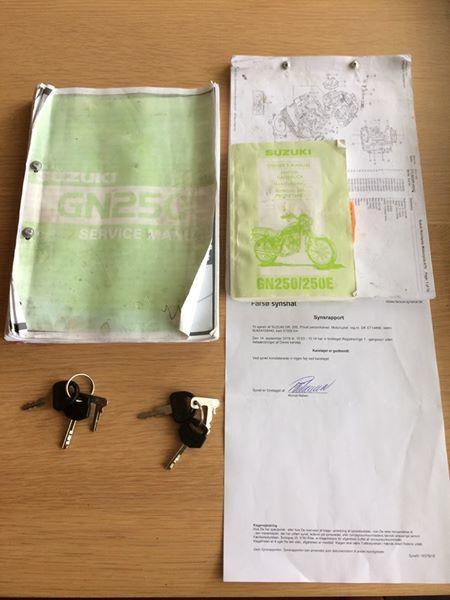 Suzuki GN 250 billede 7