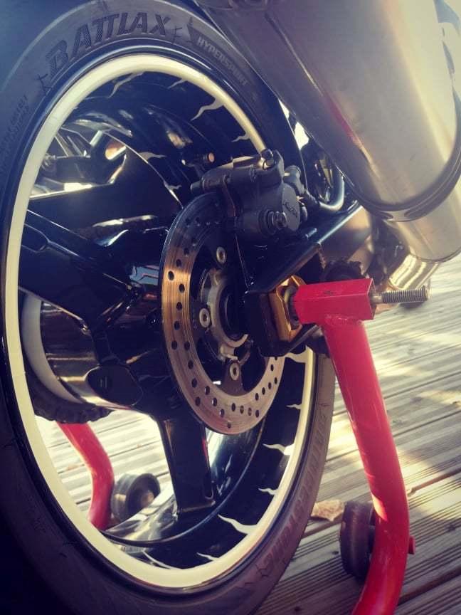Suzuki SV1000s "SOLGT" billede 7