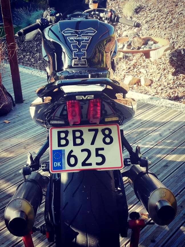 Suzuki SV1000s "SOLGT" billede 13