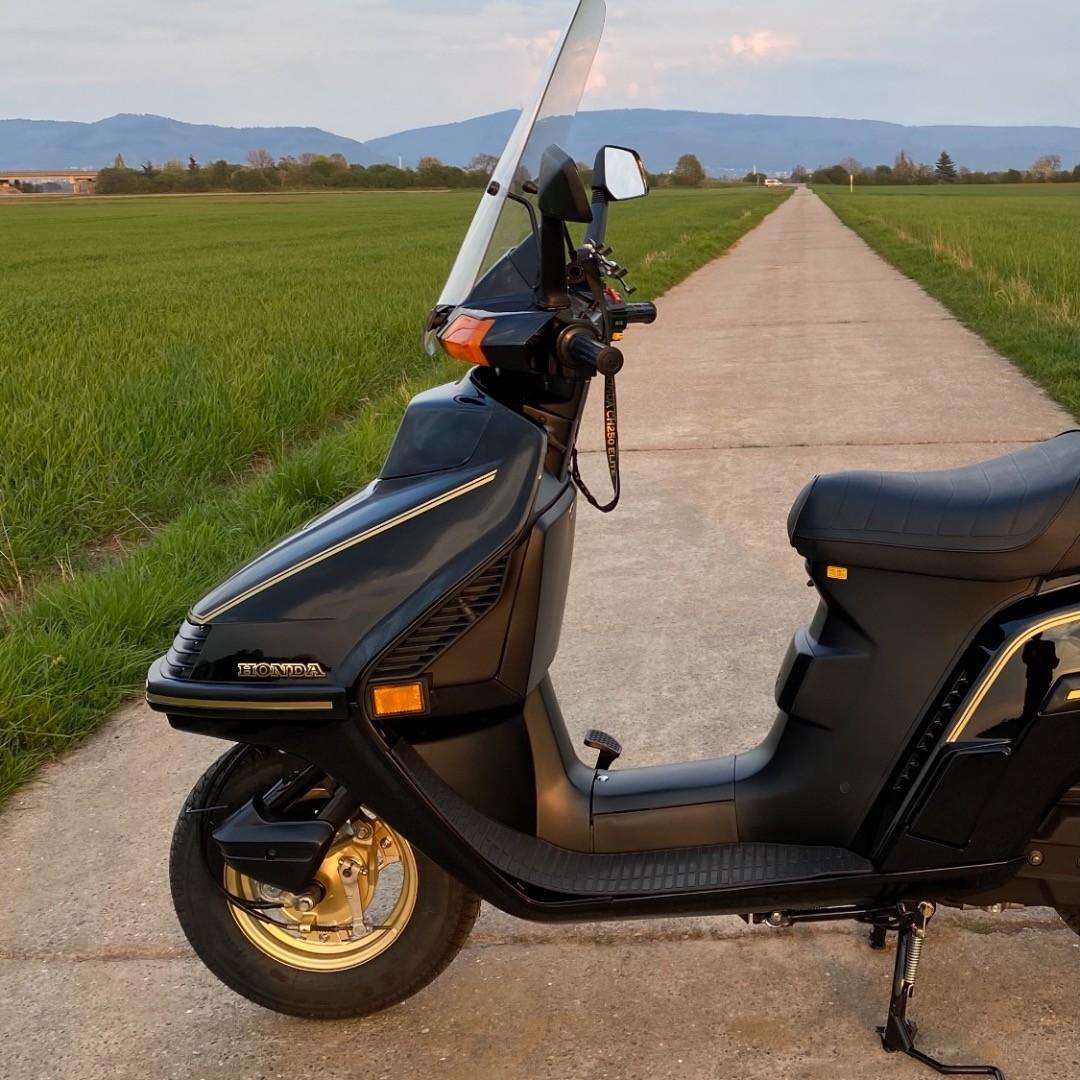 Honda CH250 Elite SOLGT 25. JAN. 2025 billede 27