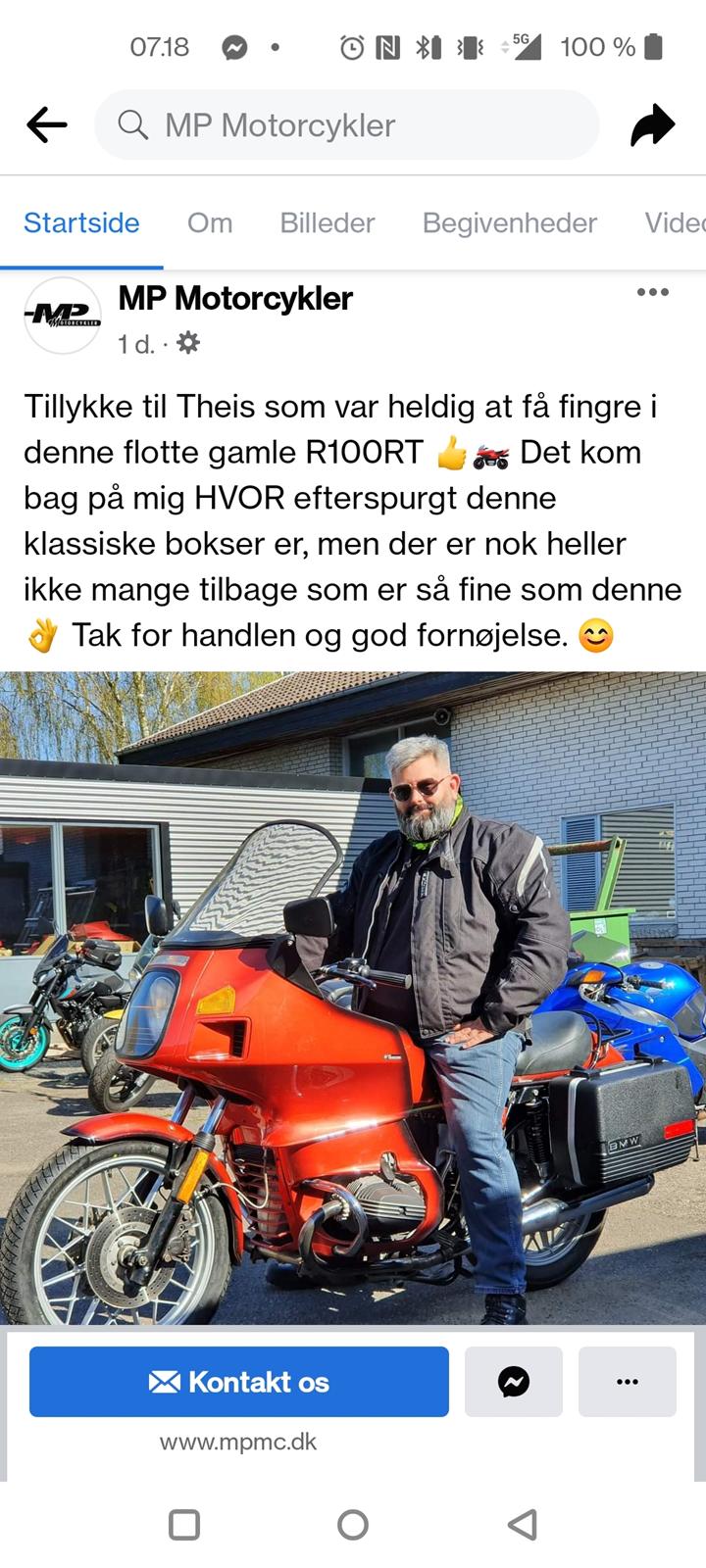 BMW R100RT billede 2