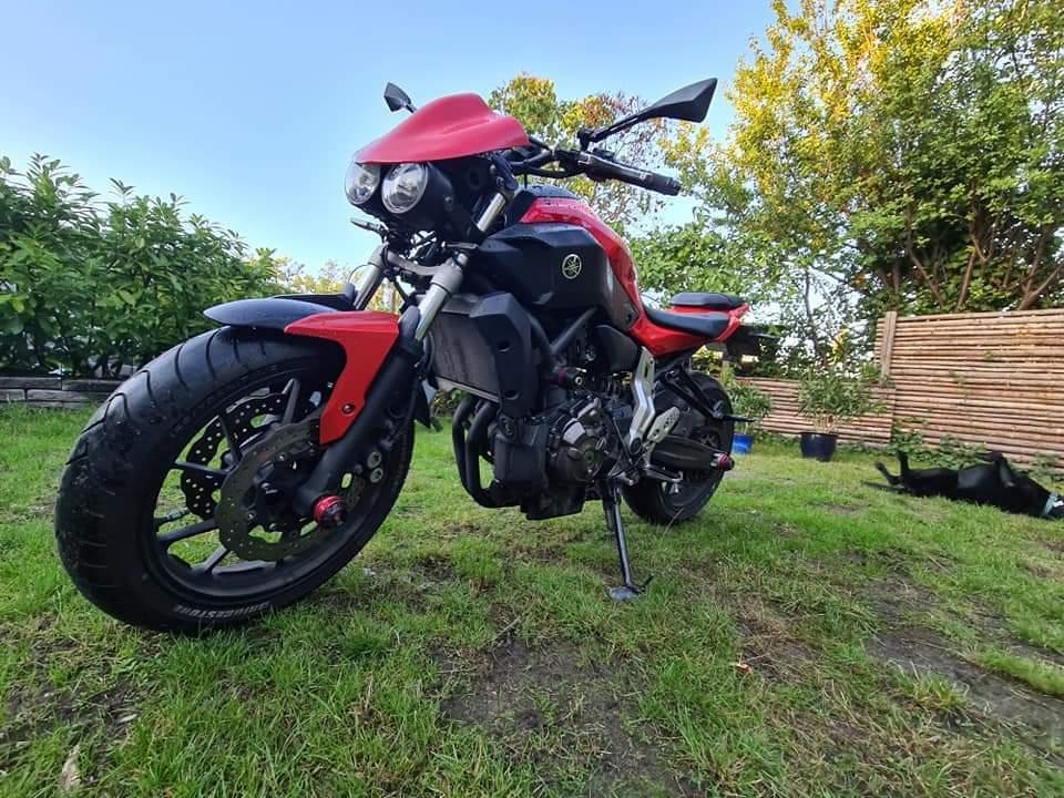 Yamaha MT 07 (SOLGT) billede 3