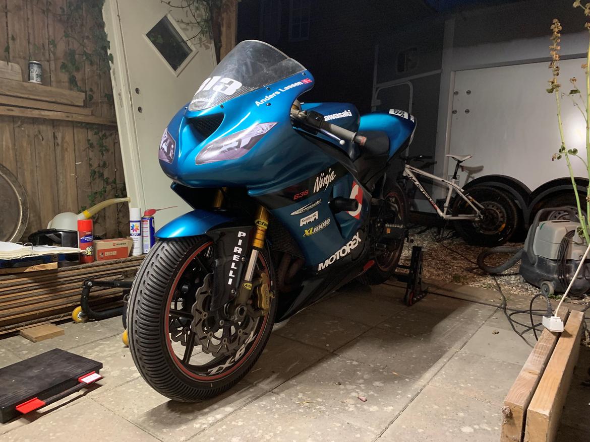 Kawasaki ZX6R 636 C. Banecykel regn. SOLGT  billede 16