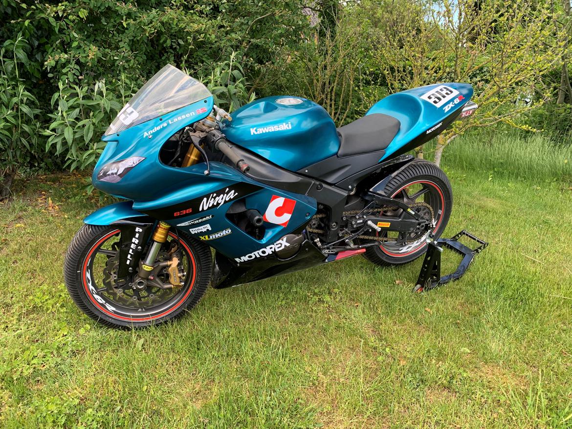 Kawasaki ZX6R 636 C. Banecykel regn. SOLGT  billede 11