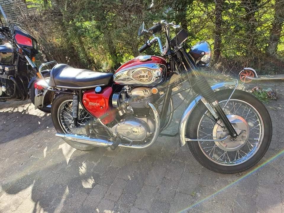 BSA A65 Lightning billede 9