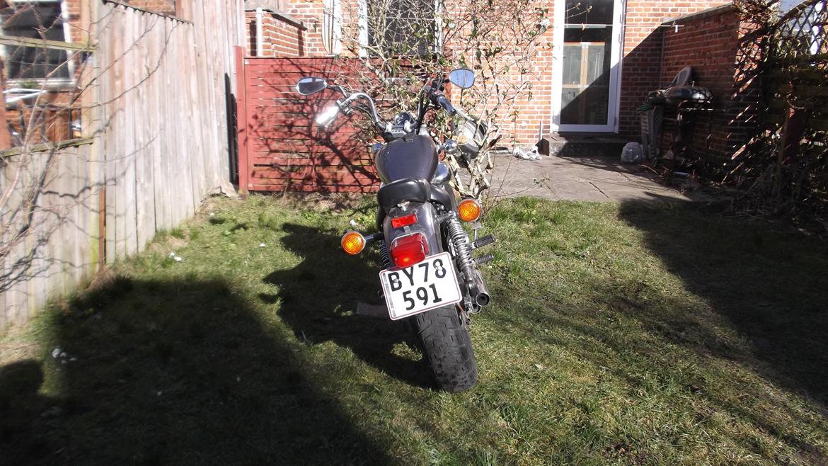 Yamaha xv250 (Pinkie) Build By Nemesis's Custom Garage - da jeg købte den billede 17