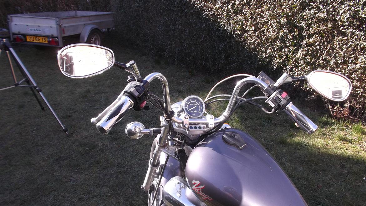 Yamaha xv250 (Pinkie) Build By Nemesis's Custom Garage - da jeg købte den billede 19