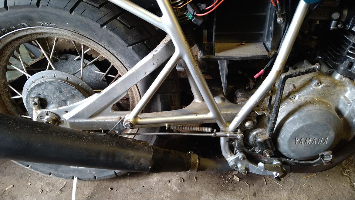 Yamaha Xt 550 billede 6