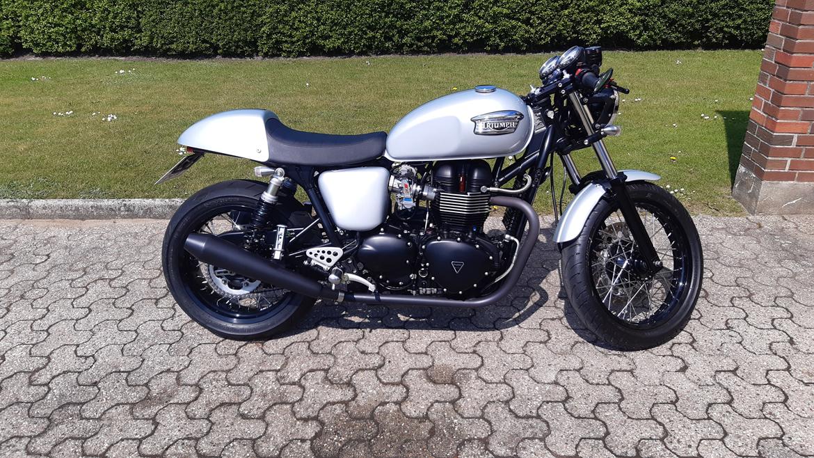 Triumph Thruxton 900 Carb. billede 1