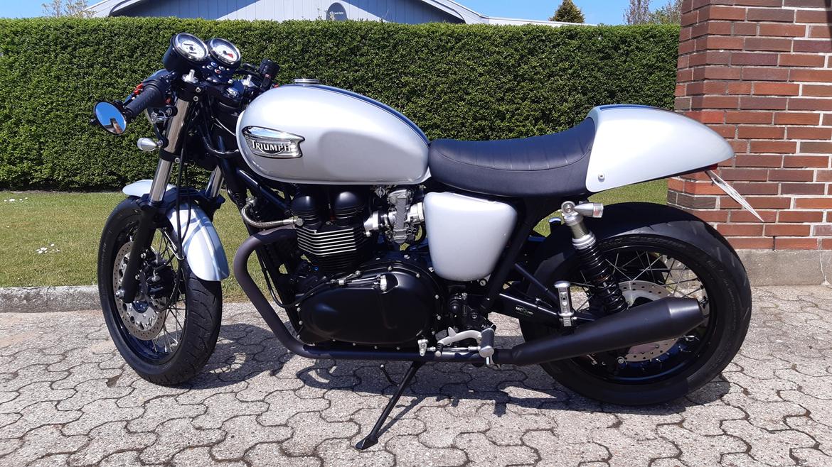 Triumph Thruxton 900 Carb. billede 2