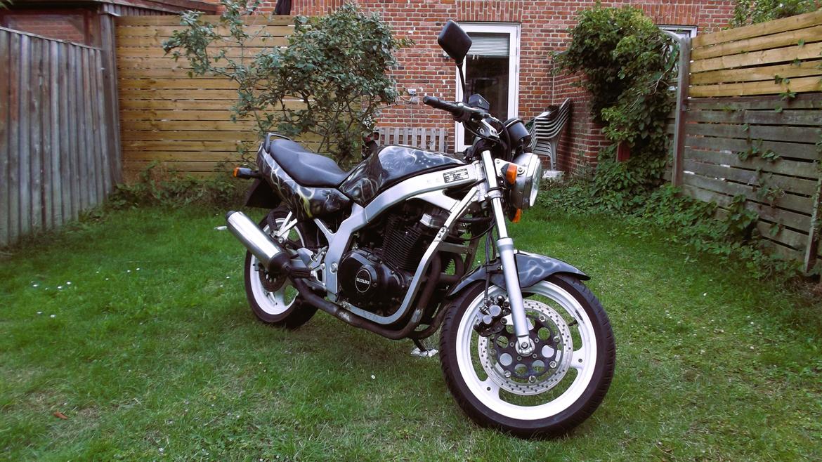 Suzuki gs500e - da jeg købte den billede 14