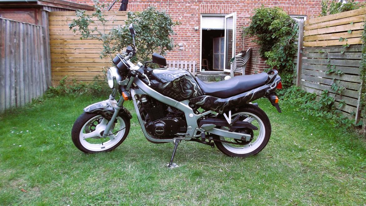 Suzuki gs500e - da jeg købte den billede 17