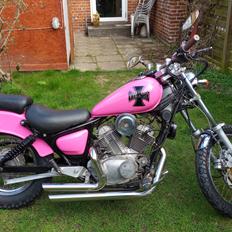 Yamaha xv250 (Pinkie) Build By Nemesis's Custom Garage