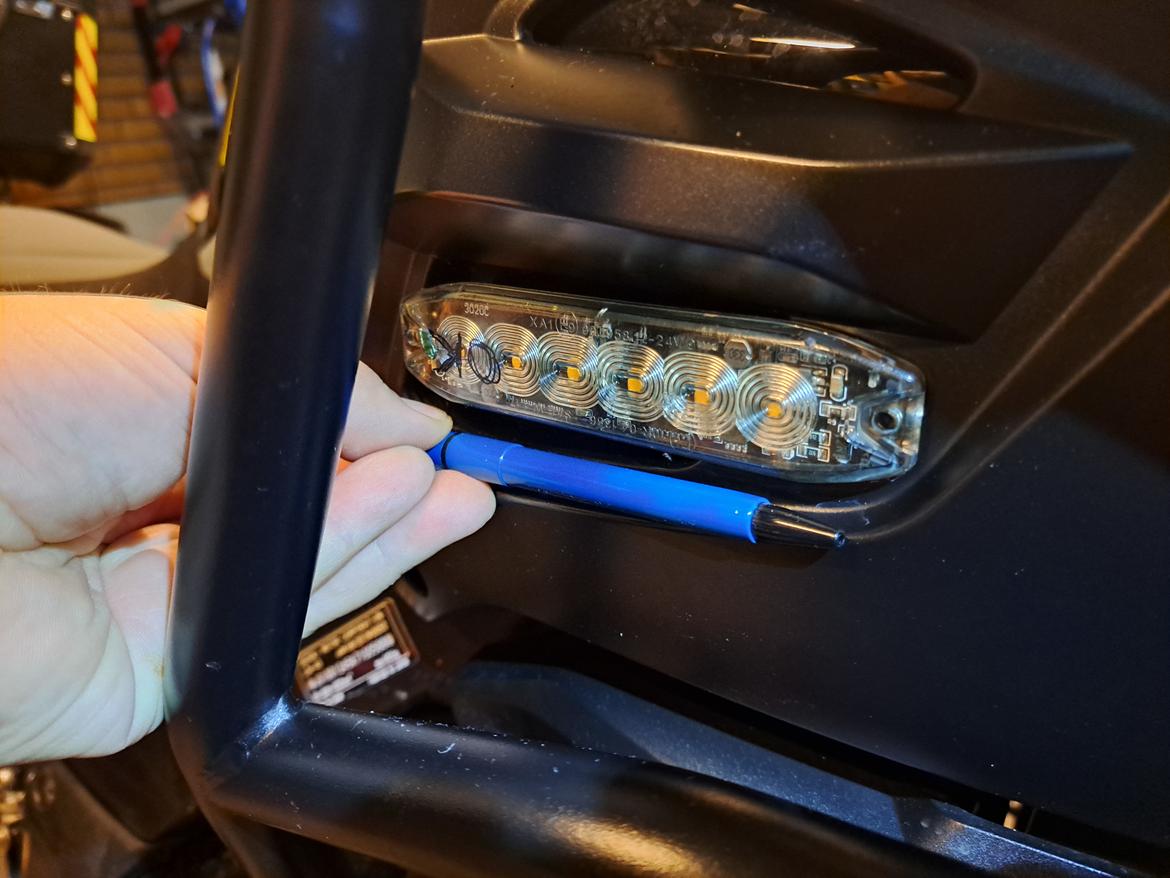 Suzuki DL1000 AL9 2020 DL 1000 Udseende fra Forhandler - Gule Racemarshal blink, Blitzblink billede 37