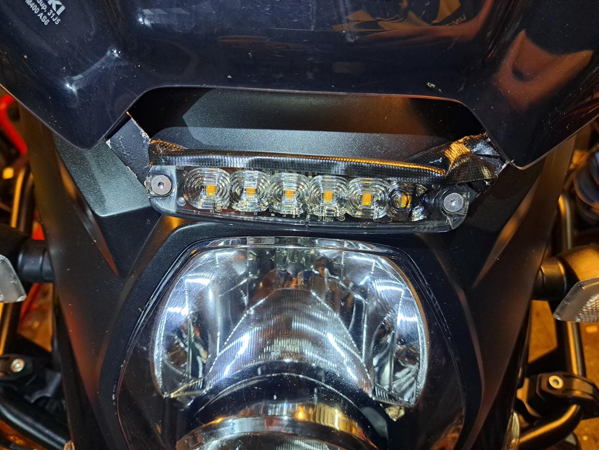 Suzuki DL1000 AL9 2020 DL 1000 Udseende fra Forhandler - Gule Racemarshal blink, Blitzblink billede 35