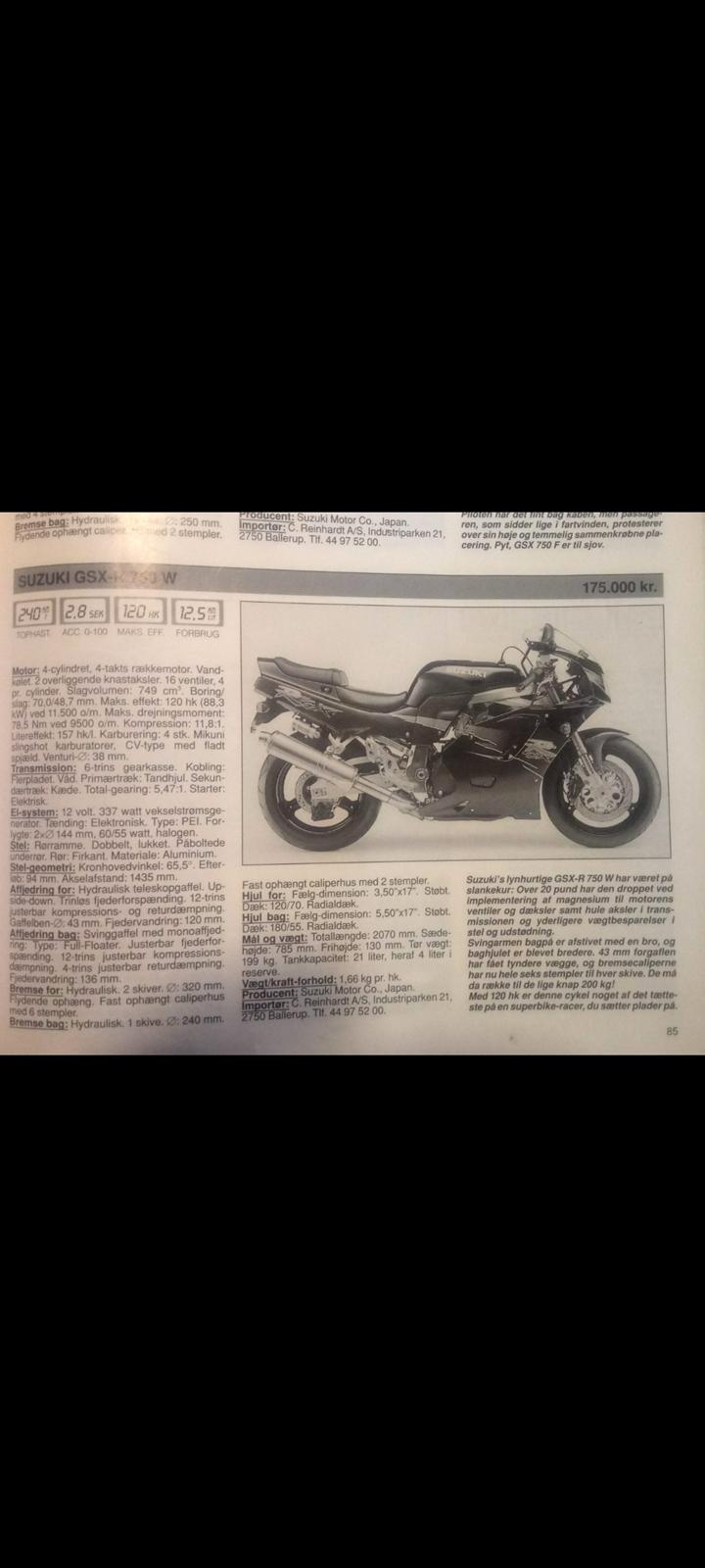 Suzuki GSX-R 750 billede 5