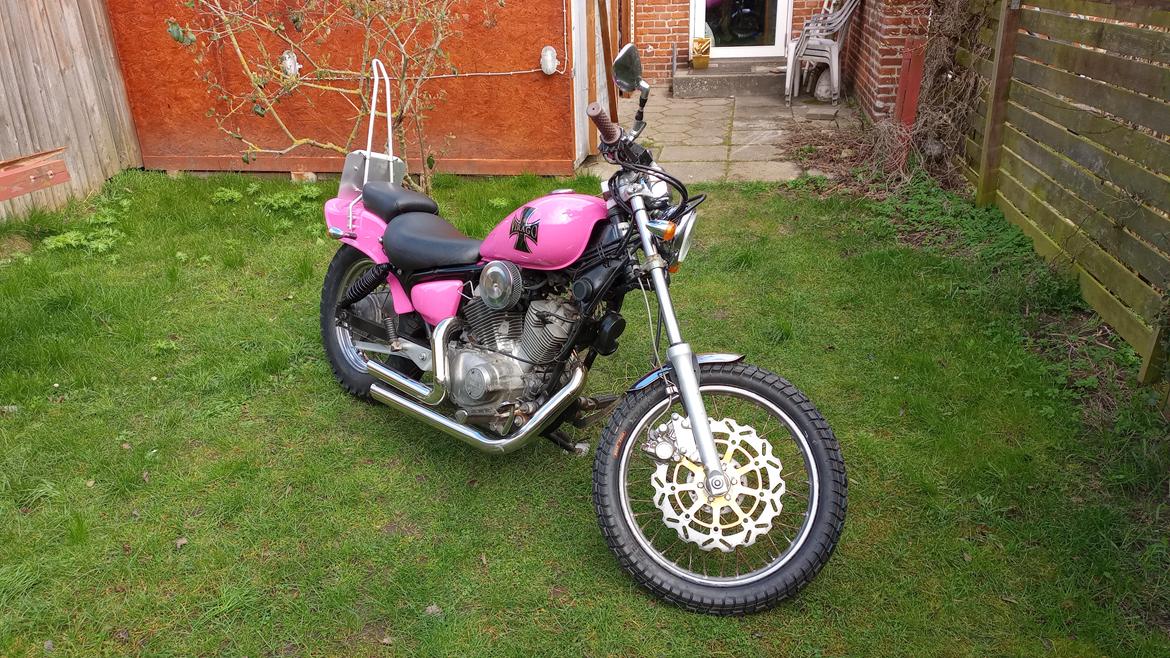 Yamaha xv250 Virago (Pinkie) Custom Build By A.H.N Racing billede 3